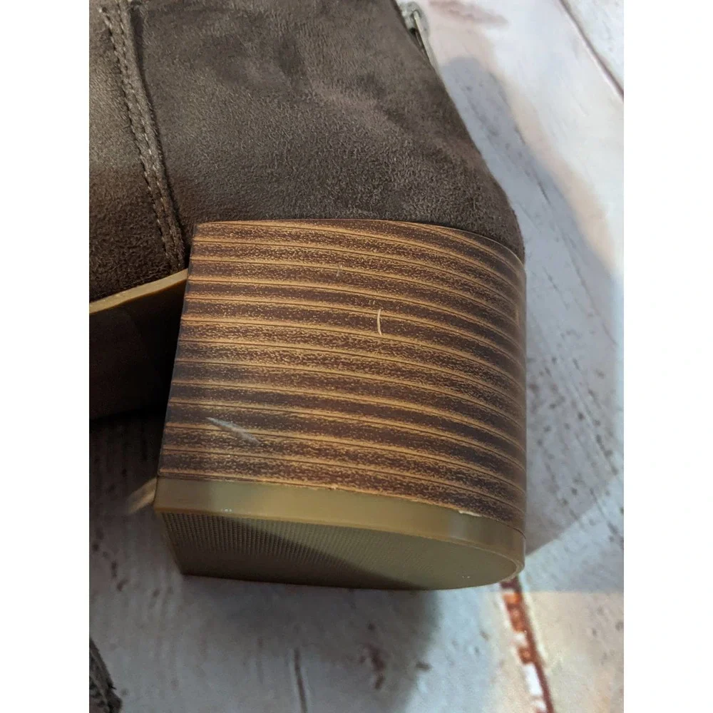 WILD DIVA D'ORSAY ANKLE BOOTS‎ NEW